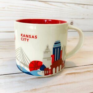 YOU ARE HERE discontinued Starbucks Mug- Kansas City